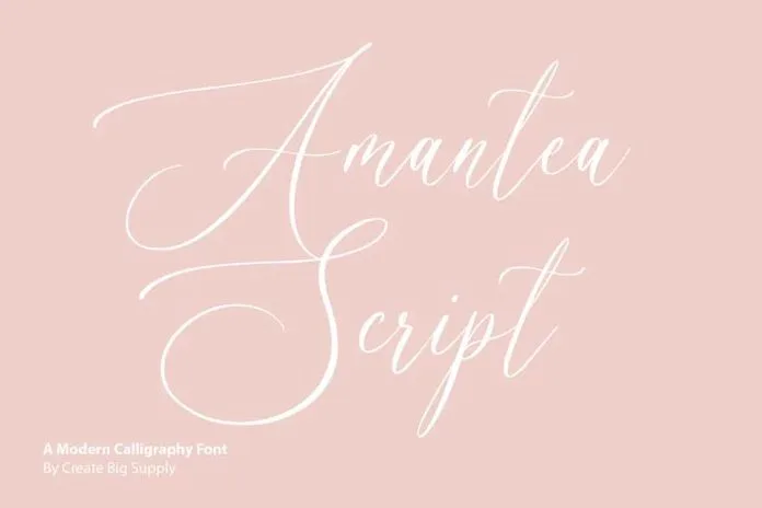 Amantea Script Font
