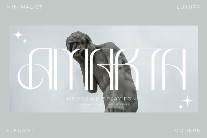 Amarta Modern Display Font