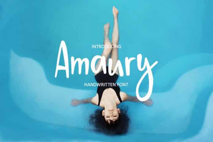 Amaury Handwritten Font