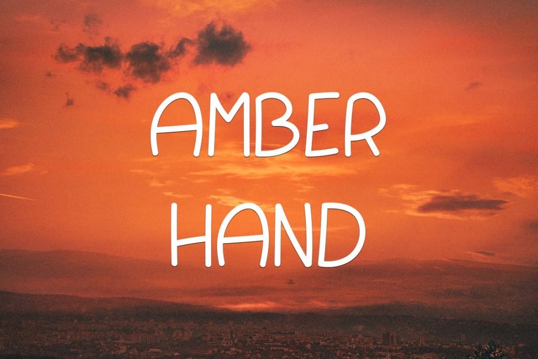 Amber Hand Font