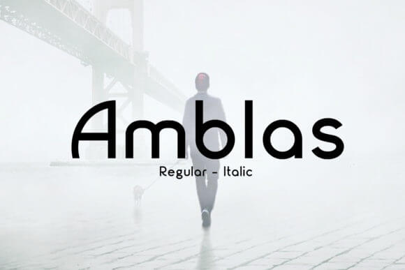 Amblas Font