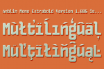 Amblin Mono Font