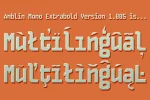 Amblin Mono Font