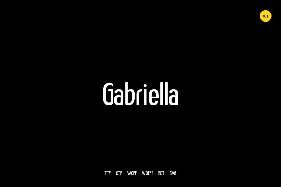 Gabriella - Modern Typeface + WebFonts