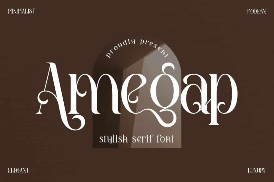 Amegap Font