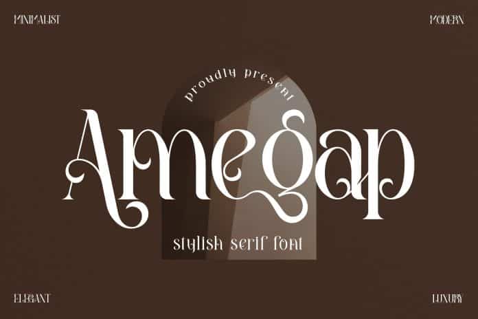 Amegap Font