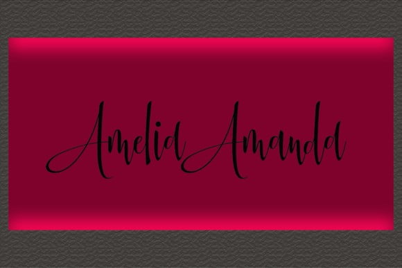 Amelia Amanda Font