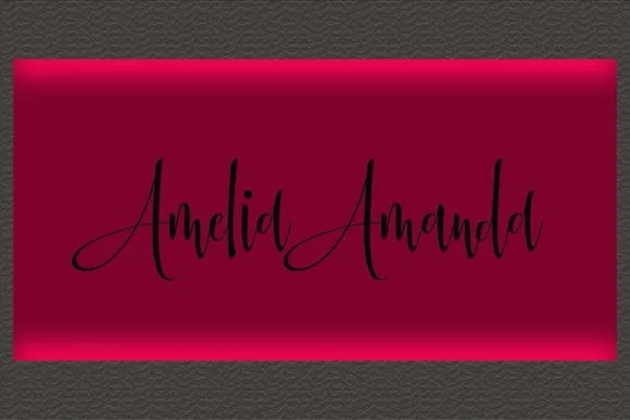 Amelia Amanda Font