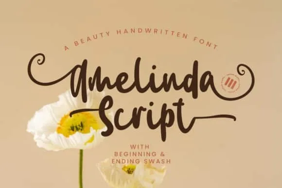 Amelinda Script Font
