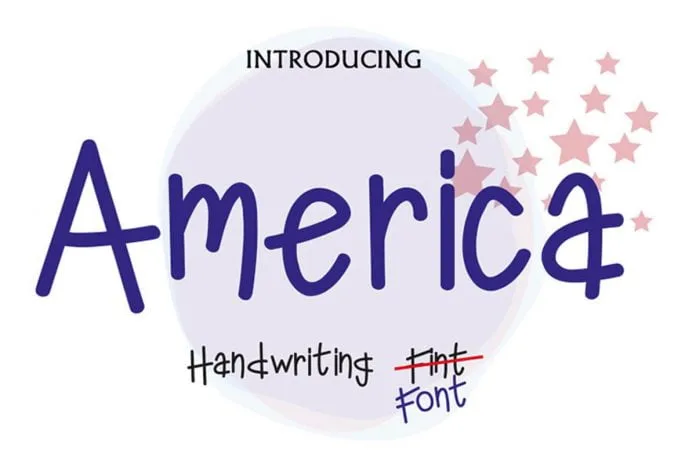 America Font