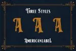 American-Label Font