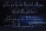 American Script Font