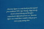 American Signer Font