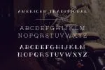 American Traditional Font