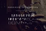 American Traditional Font