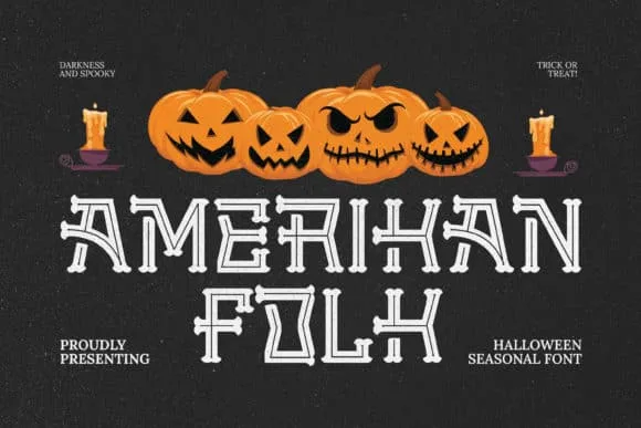 Amerikan Folk Font