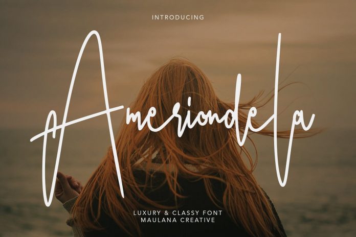 Ameriondela Luxury Classy Font