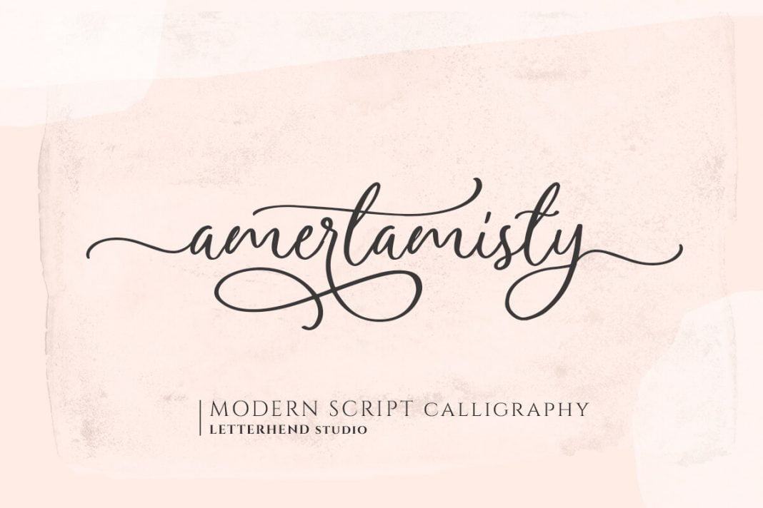 Amerta Misty Script