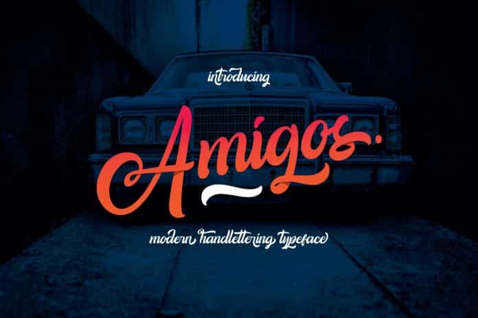 Amigos Typeface Font
