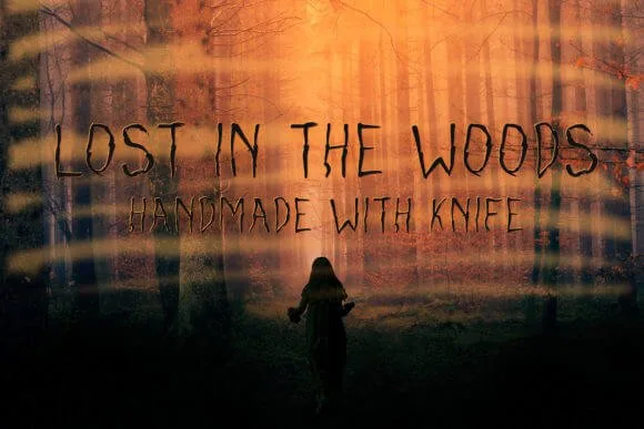 Lost in the Woods Font