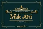 Amkifuny New Brush Serif Display Font Typeface