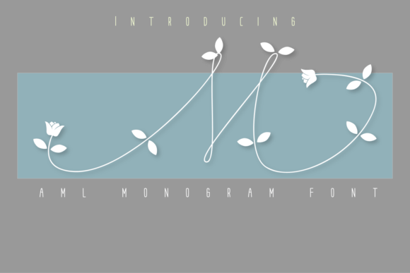 Aml Monogram Font