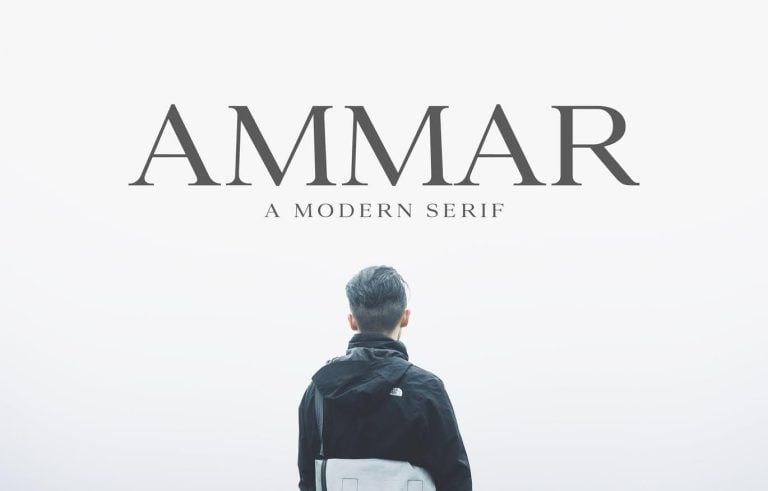 Ammar A Modern Serif Font Free Download