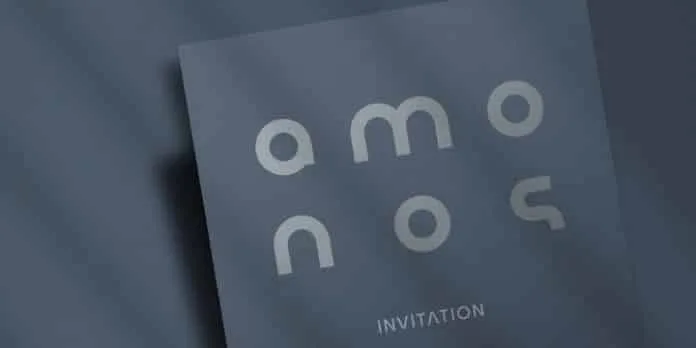 Amonos Display Font