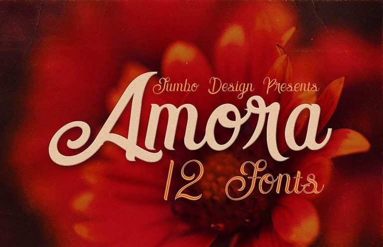 Amora Script Font Free downlaod
