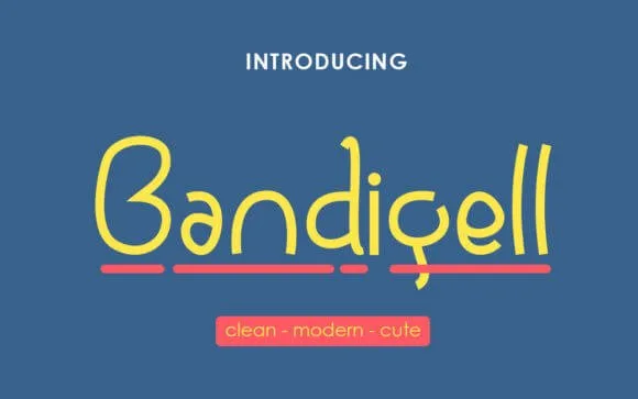 Bandigell Font