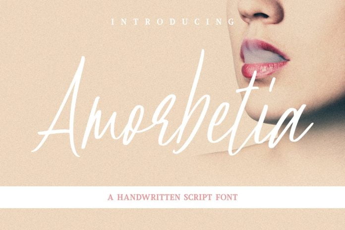 Amorbetia Handwritten Font