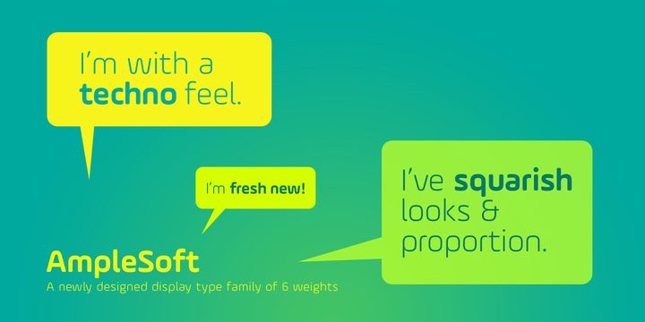 AmpleSoft Font Family