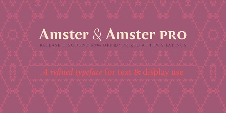 Amster Font Family Free Download