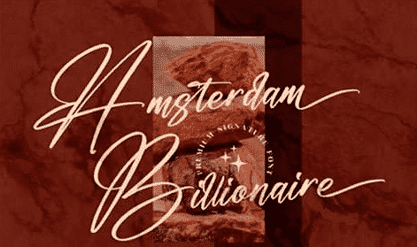 Amsterdam Billionaire Font