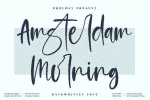 Amsterdam Morning - Handwritten Font [2-Weights]