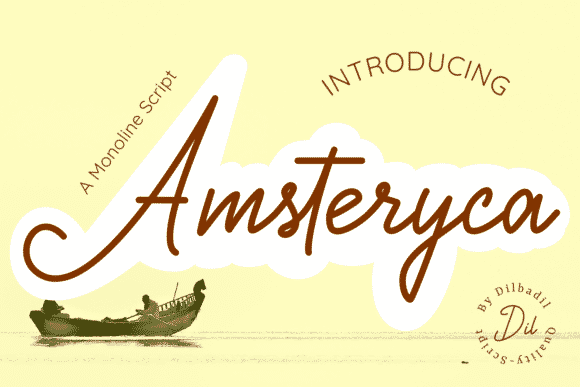 Amsteryca Font