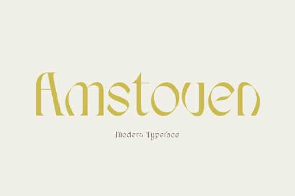 Amstoven Font