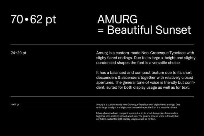 Amurg Font