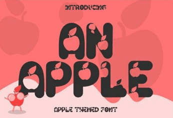 An Apple Font