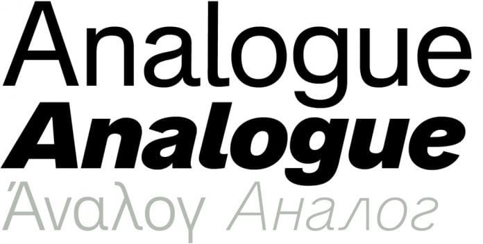 Analogue Pro Font