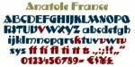Anatole France 2.0 font