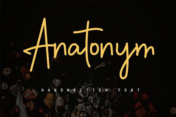 Anatonym Font