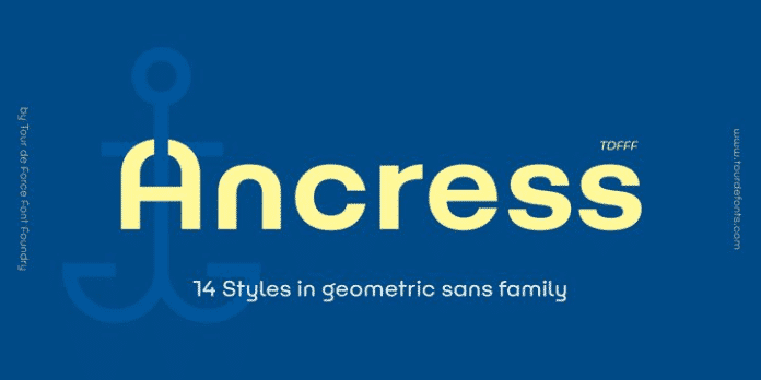 Ancress Font Family Ancress Font Family