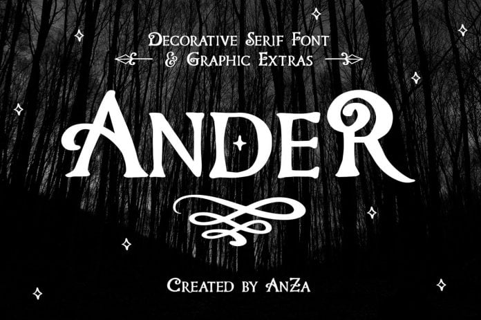 Ander - Carefully hand-drawn serif font family
