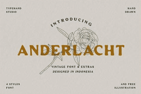 Anderlacht Font Anderlacht Font