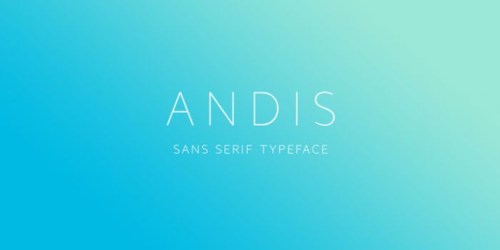 Andis Font