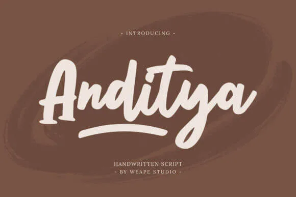 Anditya Font
