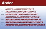 Andor Family Font