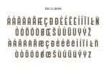 Andreas - A Condensed Sans Serif Font