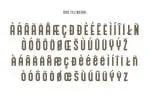 Andreas - A Condensed Sans Serif Font